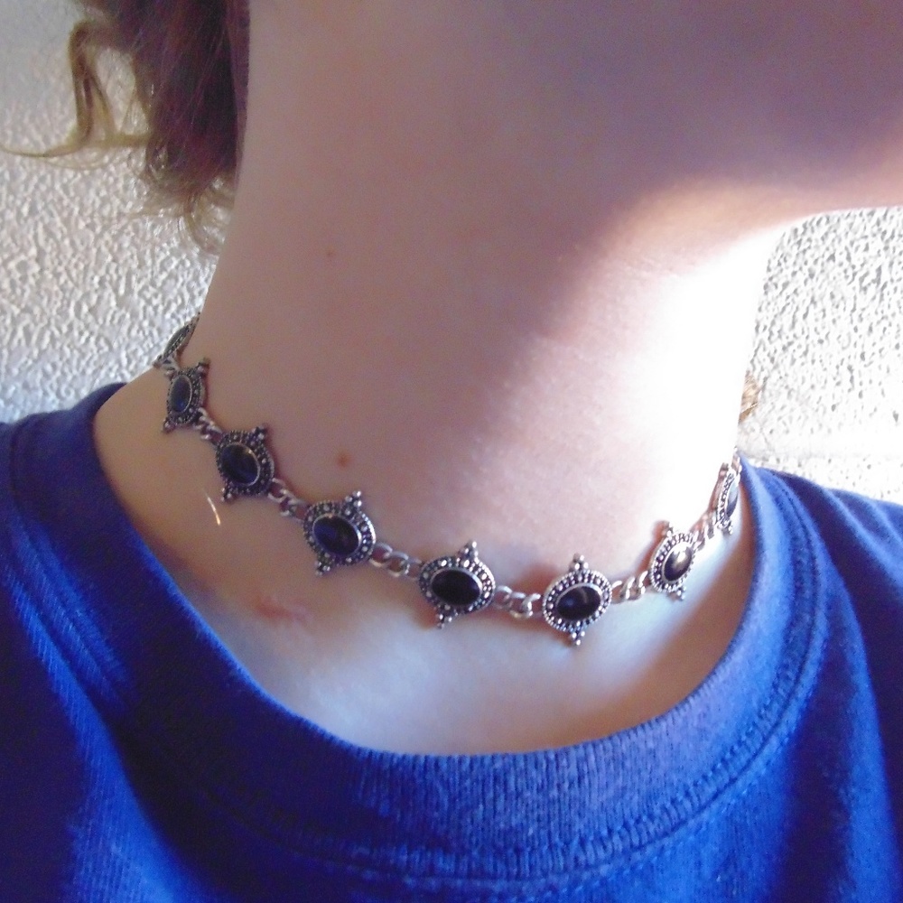 Adjustable Choker Necklace